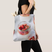 aardbeien en room tote bag (Dichtbij)