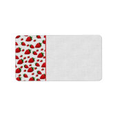 Aardbeien Etiket (Voorkant)