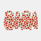 Aardbeien Feestbox Bedankdoosjes (Uitgevouwen)