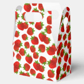 Aardbeien Feestbox Bedankdoosjes (Geopend)