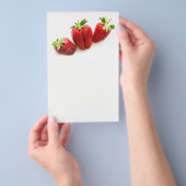 Aardbeien Flyer (Hand)