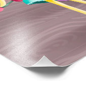 Aardbeien Foto Afdruk (Hoek)