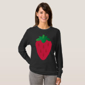 Aardbeien Fruit Art T-shirt (Voorkant volledig)