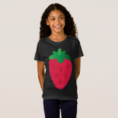 Aardbeien Fruit Art T-shirt (Voorkant volledig)