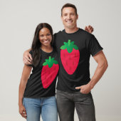 Aardbeien Fruit Art T-shirt (Unisex)