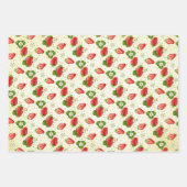 Aardbeien Fruit Inpakpapier Vel (Voorkant 3)