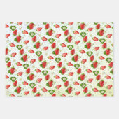 Aardbeien Fruit Inpakpapier Vel (Voorkant 2)