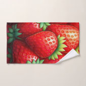 Aardbeien Galore Bad Handdoek (Handdoek)