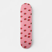 Aardbeien - Gepersonaliseerd Skateboard (Voorkant)