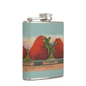 Aardbeien Giant Antiek Fruit Heupfles (Rechts)