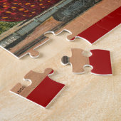 Aardbeien Giant Antiek Fruit Legpuzzel (Zijkant)