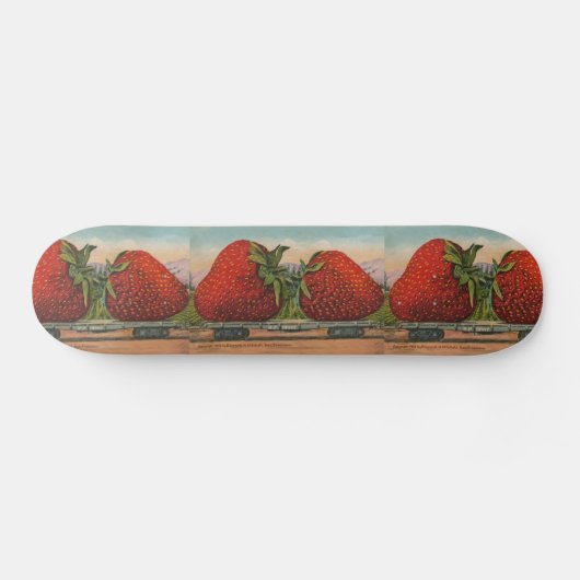 Aardbeien Giant Antiek Fruit Skateboard (Horizontaal)