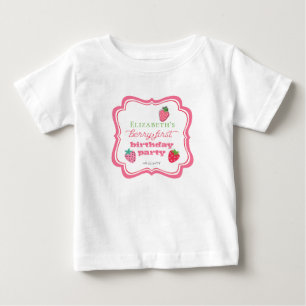 Aardbeien Girl's Berry First Birthday Party