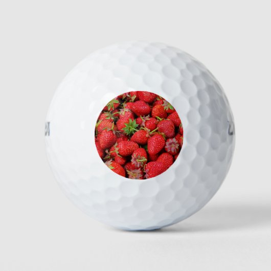 Aardbeien Golfballen (Voorkant)