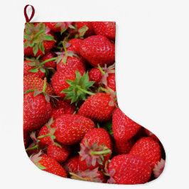 Aardbeien Grote Kerstsok