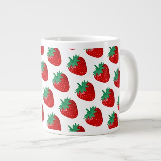 Aardbeien Grote Koffiekop (Voorkant rechts)