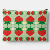 Aardbeien grote zak etui (Voorkant)