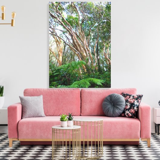 Aardbeien Guava Trees Canvas Afdruk (Insitu (Woonkamer))