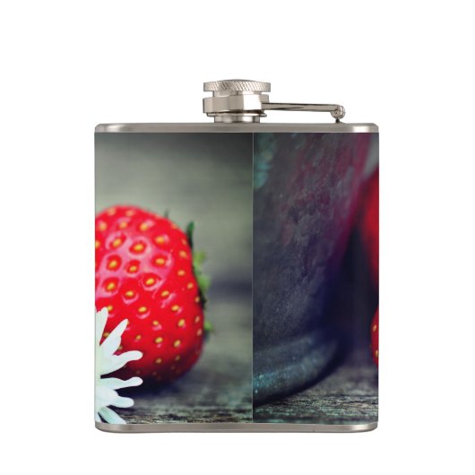 Aardbeien Heupfles (Achterkant)