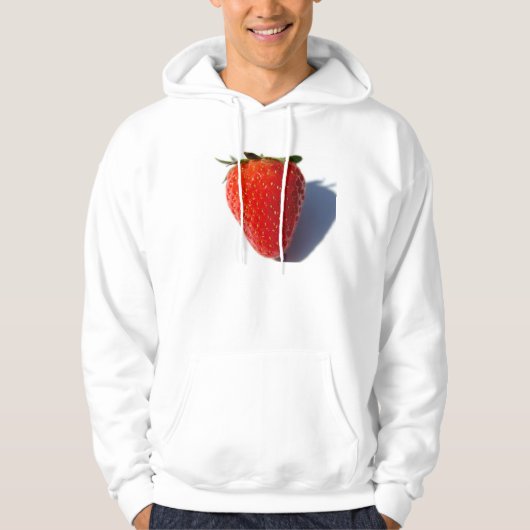 Aardbeien Hoodie (Voorkant)