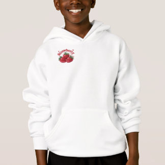 Aardbeien hoodie voor vrouwen/meisjes