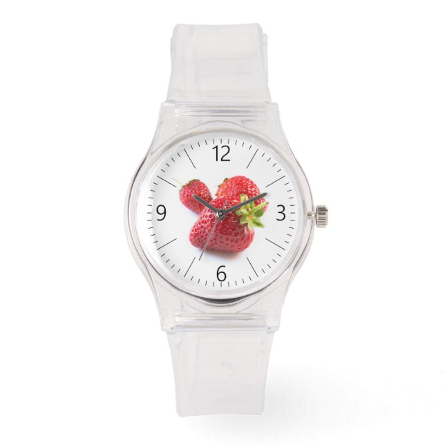 Aardbeien Horloge (Voorkant)