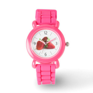 Aardbeien Horloge