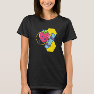 Aardbeien I Aardbeien Skateboard I Sweet Berri T-shirt