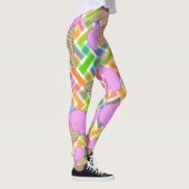 Aardbeien Ijs Leggings (Rechts)