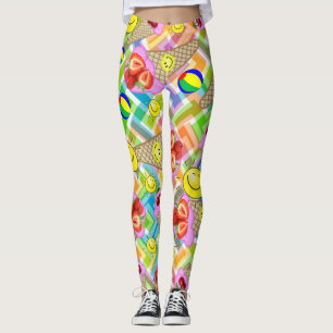 Aardbeien Ijs Leggings