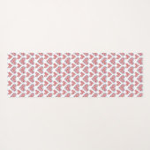 Aardbeien in bosbessenharten yogamat (Achterkant (horizontaal))