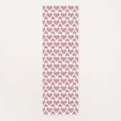 Aardbeien in bosbessenharten yogamat (Voorkant)