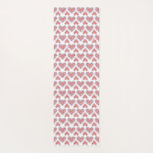 Aardbeien in bosbessenharten yogamat (Achterkant)