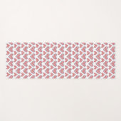 Aardbeien in bosbessenharten yogamat (Voorkant (horizontaal))