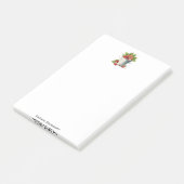 Aardbeien in een emmer post-it® notes (Schuin)