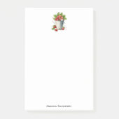 Aardbeien in een emmer post-it® notes (Voorkant)