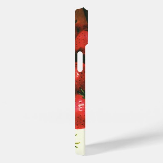  aardbeien in mandje, fruitbessen Case-Mate iPhone case (Achterkant / Rechts)