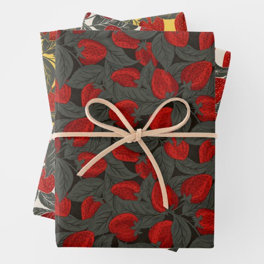 Aardbeien Inpakpapier Vel (In situ)