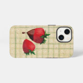 Aardbeien iPhone Hoesje (Achterkant horizontaal)
