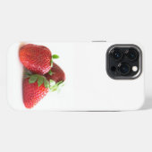 Aardbeien iPhone Hoesje (Achterkant horizontaal)