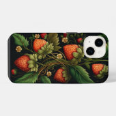aardbeien iPhone hoesje (Achterkant horizontaal)
