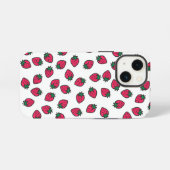Aardbeien iPhone Hoesje (Achterkant horizontaal)