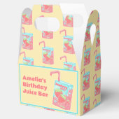Aardbeien Juice Box Verjaardagsfeestje Favorietend Bedankdoosjes (Geopend)