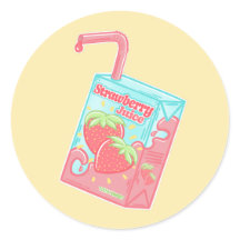 Aardbeien Juice Box Verjaardagsfeestje