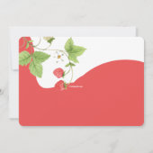 Aardbeien Kaart (Achterkant)