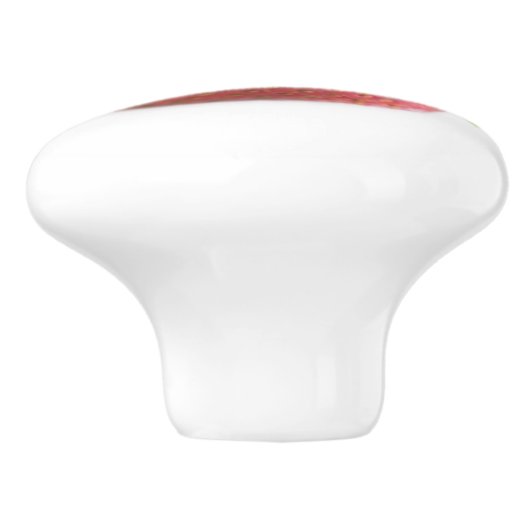 Aardbeien Keramische Knop (Zijkant)