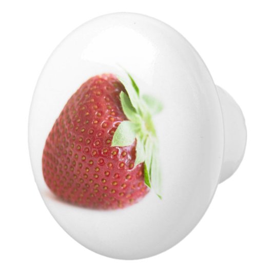 Aardbeien Keramische Knop (Rechts)