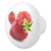 Aardbeien Keramische Knop (Rechts)