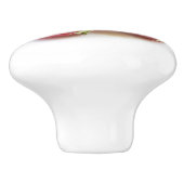 Aardbeien Keramische Knop (Zijkant)