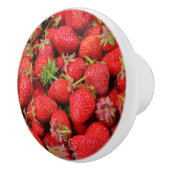 Aardbeien Keramische Knop (Rechts)